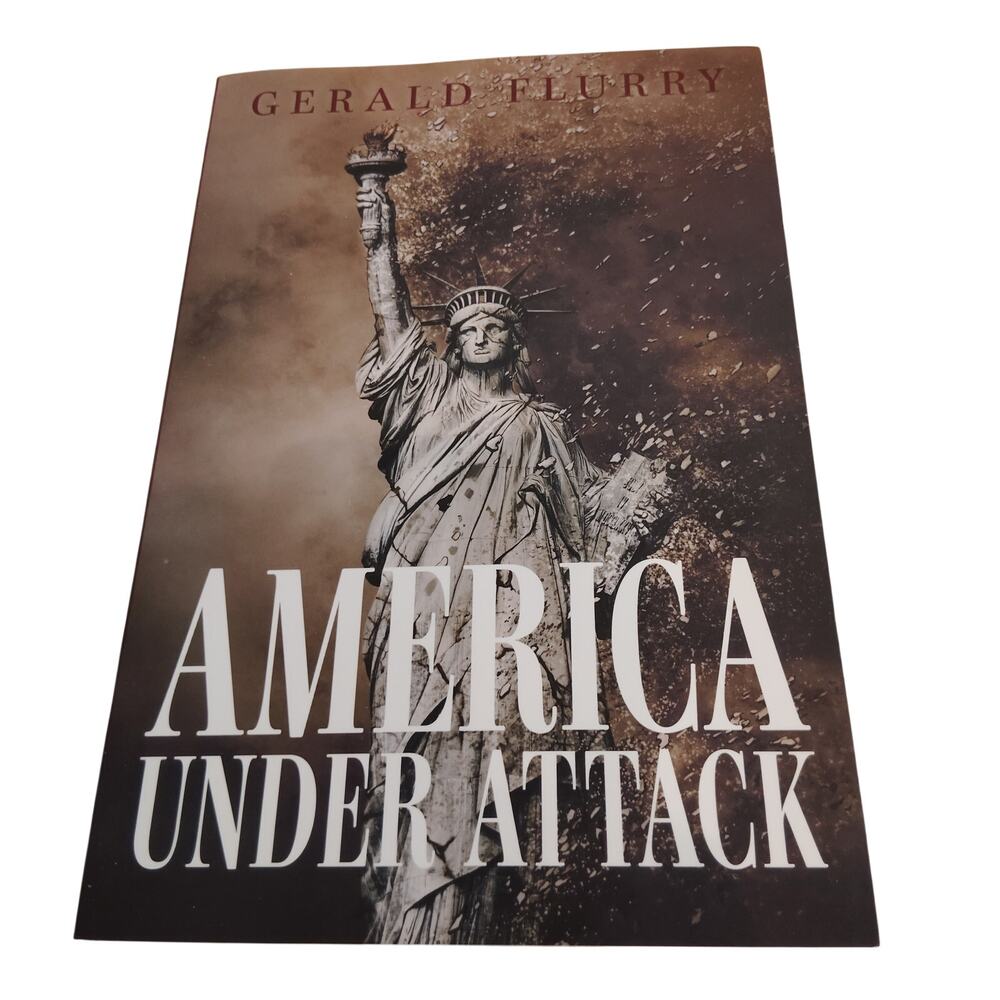 America Under Attack Gerald Flurry 2022 Paperback LN Prophecy Faith Political
